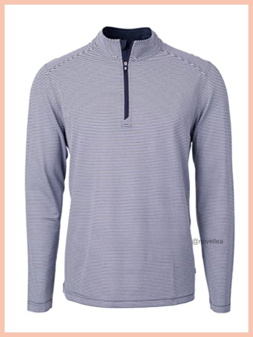 Quarter Zip Pullover Moisture Wicking UPF 25+ Golf Sweater